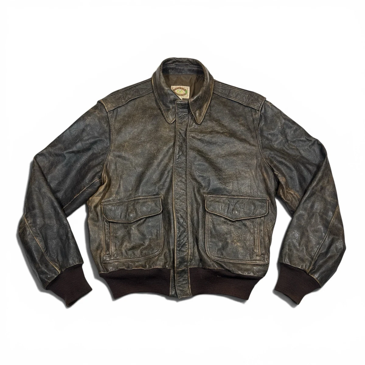 banana republic leather bomber jacket products for sale | eBay