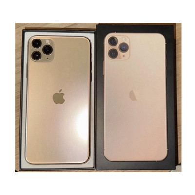 Apple iPhone 11 Pro Max 64GB Gold iOS 6,5 Zoll Smartphone mit Dreifach-Kamera