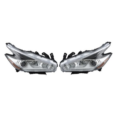 LABLT Headlights For 2015-2016-2018 Nissan Murano w/LED DRL Halogen Left+Right