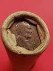 1915-S LINCOLN WHEAT CENT 1913-S LINCOLN WHEAT PENNY COIN ROLL ENDERS BANKROLLED