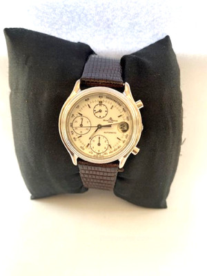 Baume&Marcier Geneva Swiss Made Datum Automatik Lederarmband Uhr 1716955