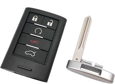 Replacement Key Fob Case Shell Fit for Cadillac CTS XTS Keyless Entry Remote...