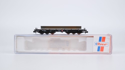 Roco N 25576 Schwerlastw., Ladung: H-Stahlträgern Samms 710 DB | Zustand: Gebraucht
