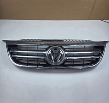 2009-2011 Vw Tiguan Front Upper Radiator Grille Chrome Oem 2009-2011 Vw Tiguan Front Upper Radiator Grille Chrome Oem