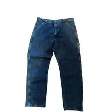 Men's Wrangler Carpenter Jeans blue 38X 32