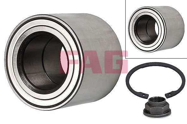 1X FAG 713 6403 30 Radlagersatz FüR CitroëN Fiat Peugeot-image