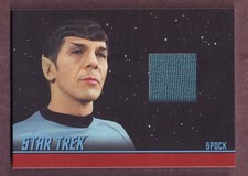 2026 Star Trek Connections #SR7, Spock Costume/Wardrobe Card