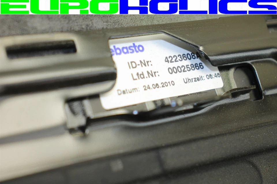 Fabricante de equipos originales Jaguar XJ X351 10-19 techo corredizo panorámico delantero central techo vidrio Foto 3 de 4