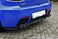 Maxton Design Diffusor Heckansatz Passend FüR Alfa Romeo 147 GTA Schwarz Hochgla