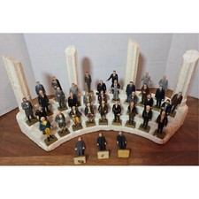 Vtg MARX United States Presidents Set Collection with Stand Incomplete 