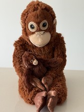IKEA DJUNGELSKOG Orangutan Plush Set 26 Large MINI 7.75 NEW - Loved by Punch