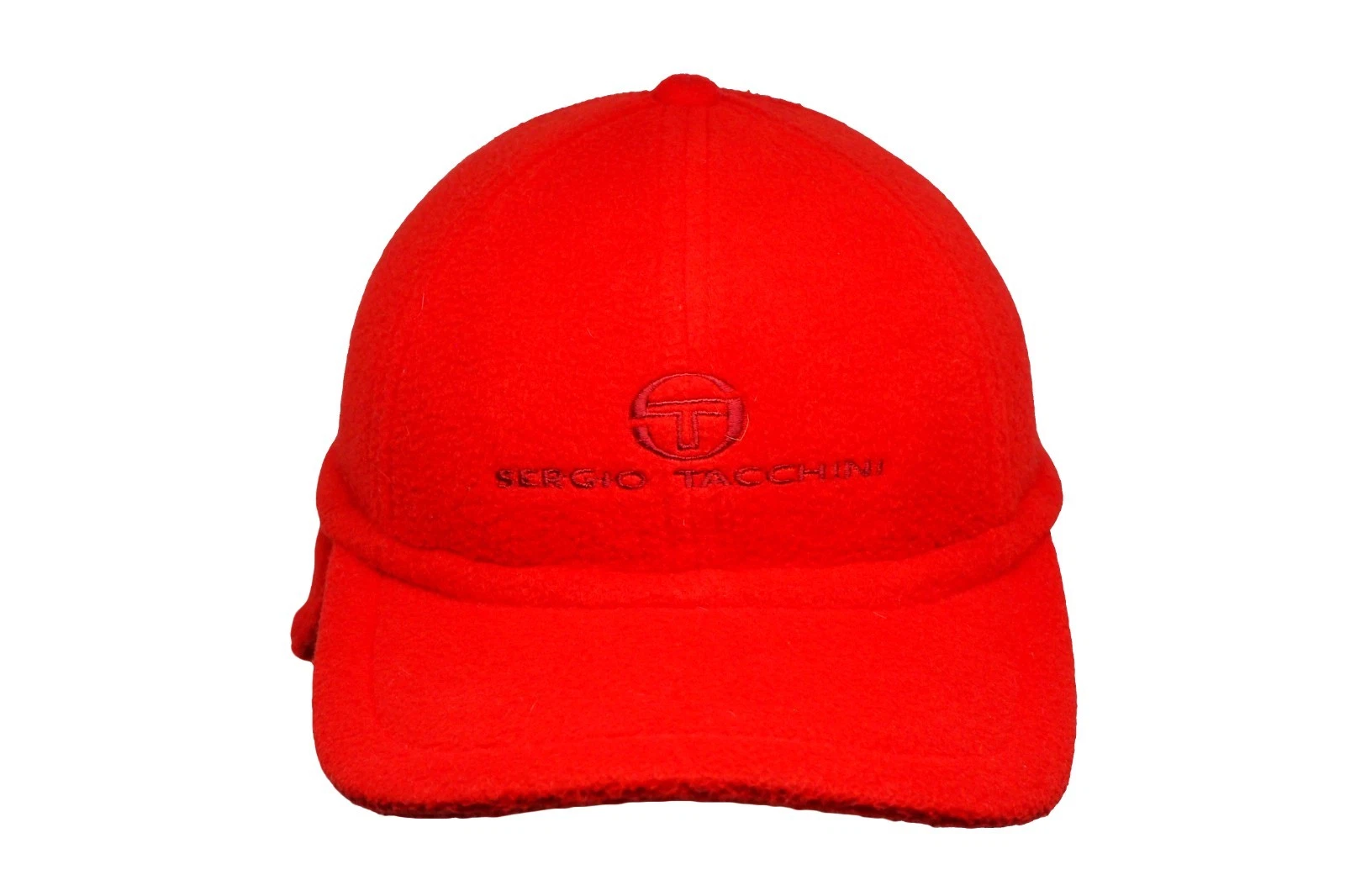 Vintage Sergio Tacchini Ski Cap 90s winter fleece hat red
Opens in a new window or tab