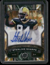 2024 Topps Resurgence RS-SS Sterling Sharpe Gold Static Auto #d /50