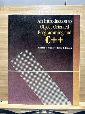 1988 An Introduction to Object-Oriented Programming and C++ Coding