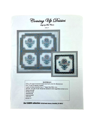 The Caron Collection Coming Up Daisies Needlework PATTERN by Lois Caron