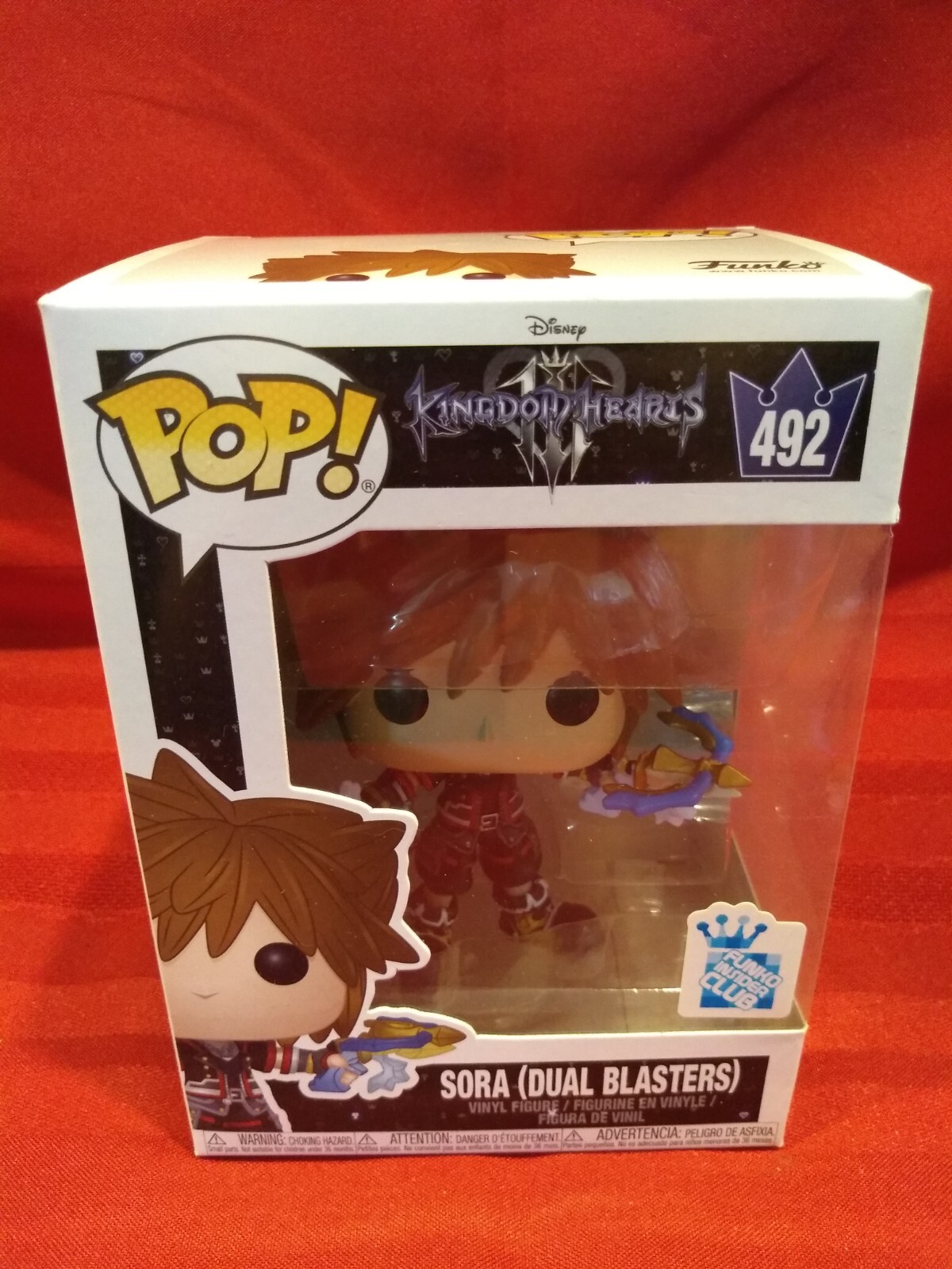 Club Sora (Duel Blasters) Funko Pop! Disney #492 Insider Club Exclusive