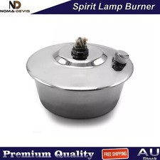Spirit Lamp Ethyl Alcohol Bunsen Burner Flame Heating Lab Instruments New CE