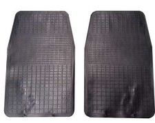 Front Waterproof Rubber Car Mats 2 Piece FOR PEUGEOT 108 208 308 408 508 Partner
