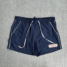 RENATO BALESTRA Herren Badehose Badeshorts 52 Boxer Beach Shorts Logo 26913 Blau