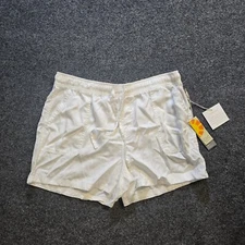 C C California Shorts Womens Size Large White Pull On Lyocell Beachy Casual