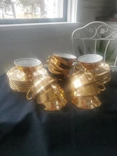 Rw Rudolf Wachter Bavaria GOLD Espresso SET of 12