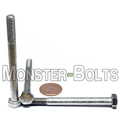 M6-1.0 x 70mm - Qty 10 - DIN 931 Hex Cap Bolt / Screw - Stainless Steel A2 (PT)