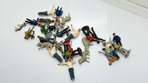 LOTE DE FIGURAS MERTEN H0 926 2313 855 2180 EMBALAJE ORIGINAL - Imagen 9 de 9
