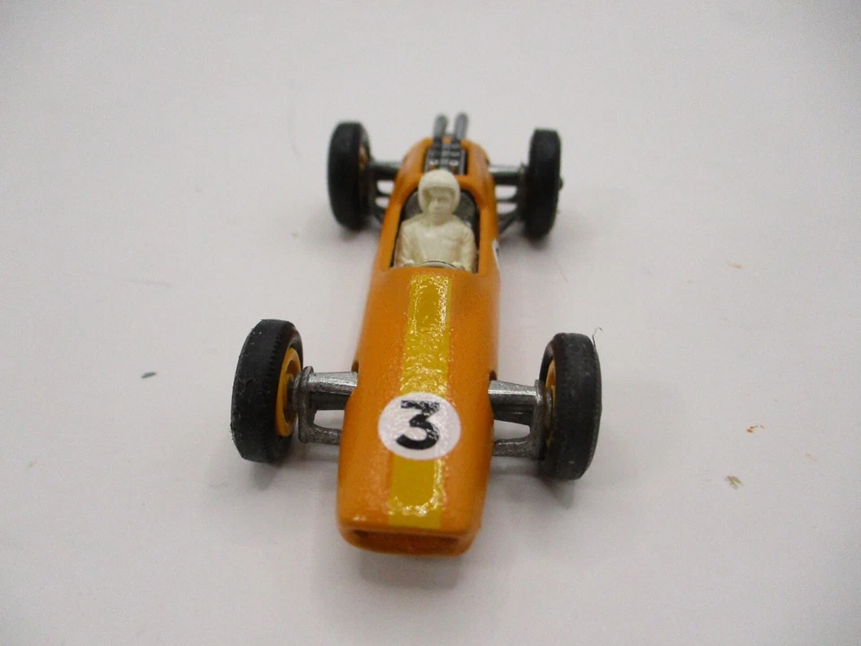 Lesney Matchbox #19d Lotus F1 Racing Car Restored Near Minty Rare Orange code3 - Image 3 of 4