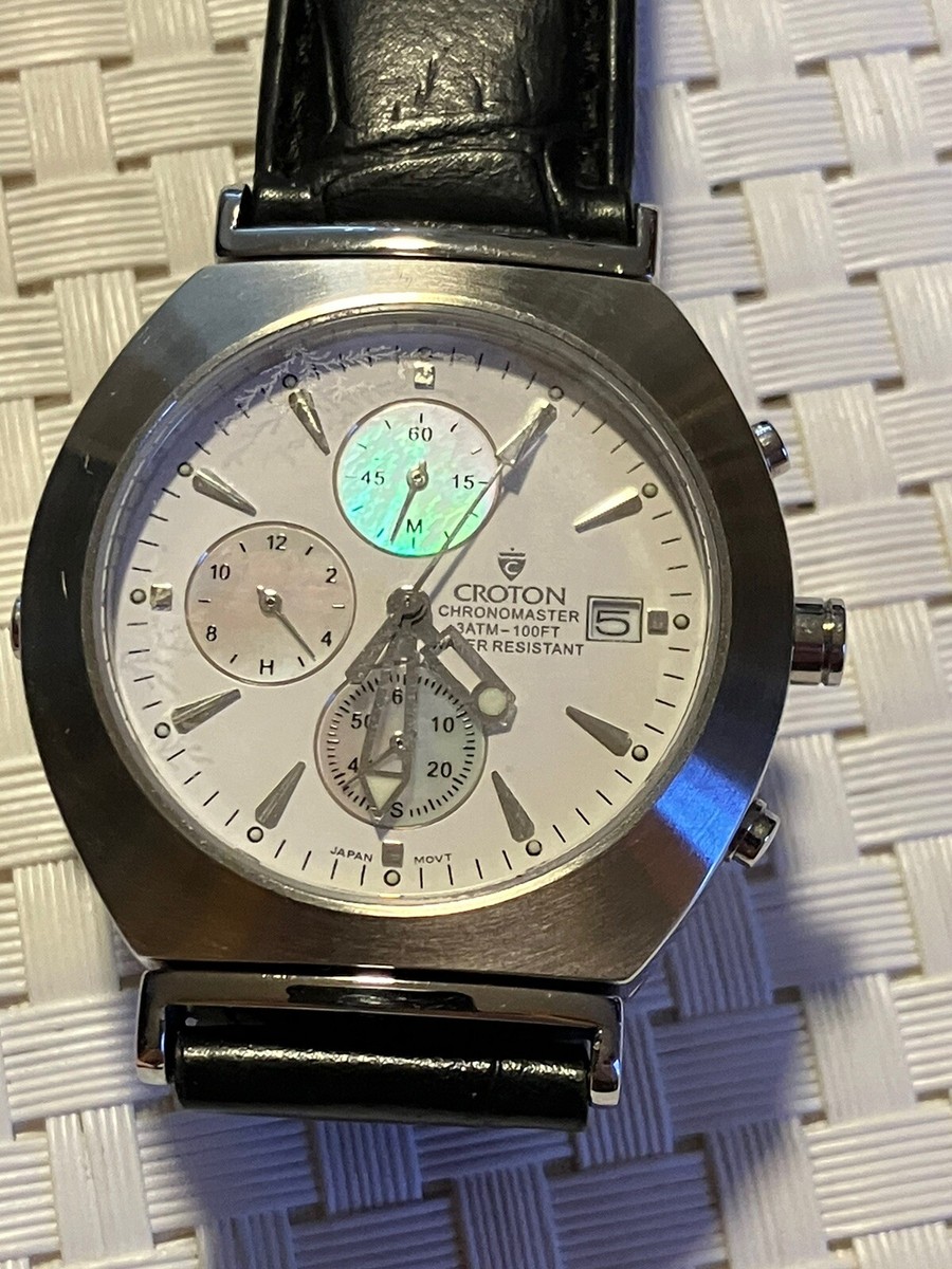 Croton Chronomaster  Men’s Watch - Used Double Dial View 2