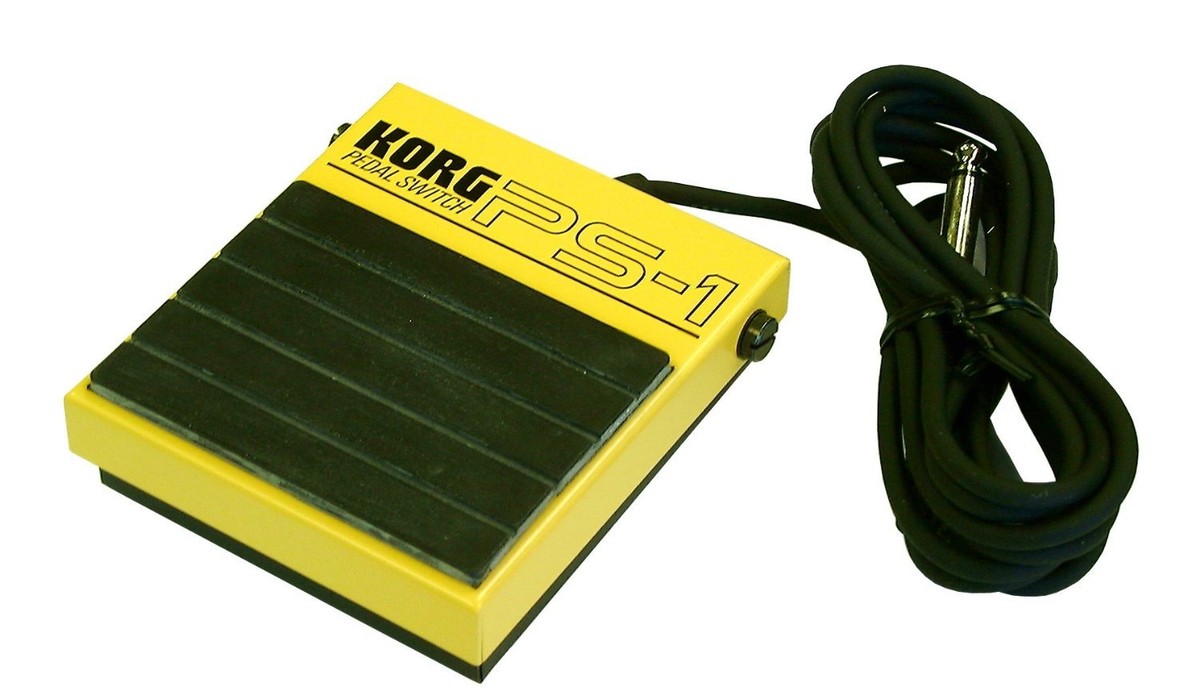 New Korg PS1 Metal Single Momentary Footswitch Pedal Switch Japan