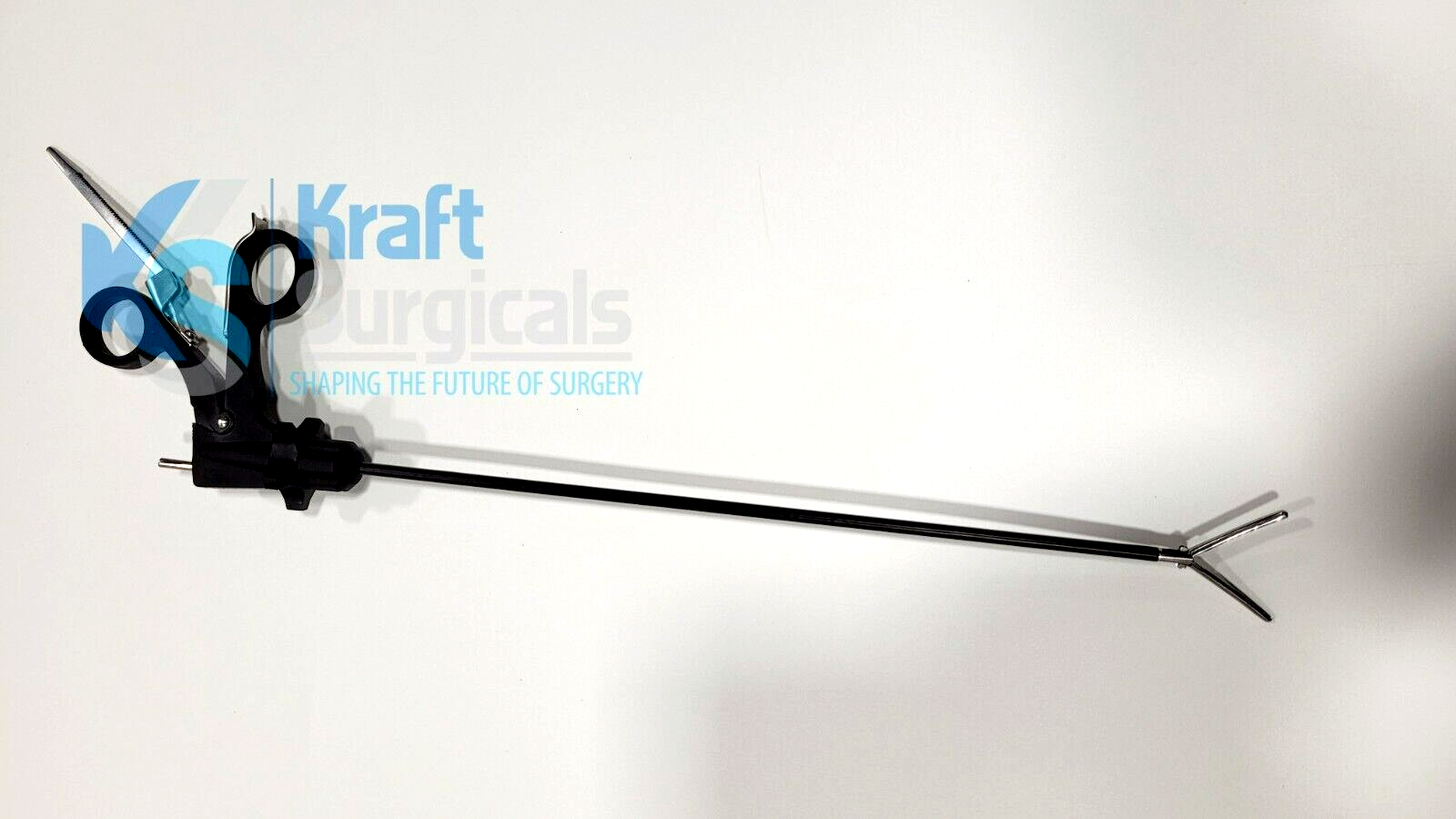 Laparoscopy Curved Clamp Intestinal Forcep 5mm x 330mm Autoclavable