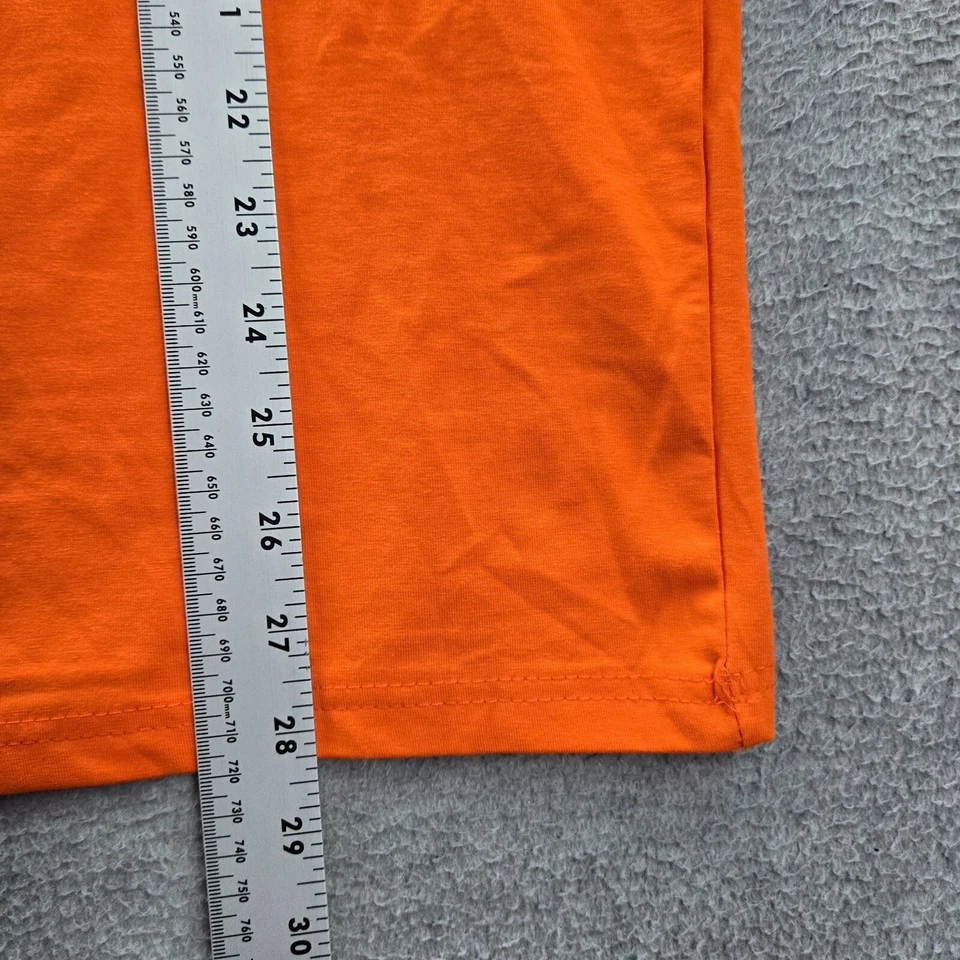 Camisa De Colección Converse Hombres XL Naranja Logo Zapatos Bordados Ropa de Calle Y2K Foto 3 de 4