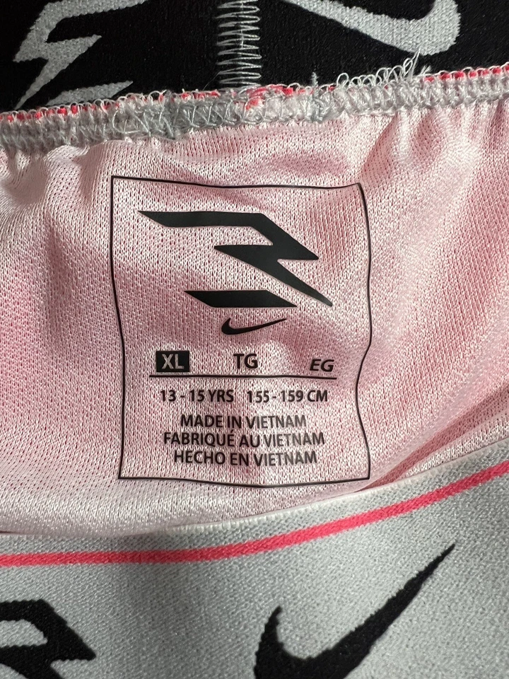 Pantalones Cortos Nike 3Brand Icon-XL 13-15 Años Corredor Rosa Foto 3 de 4