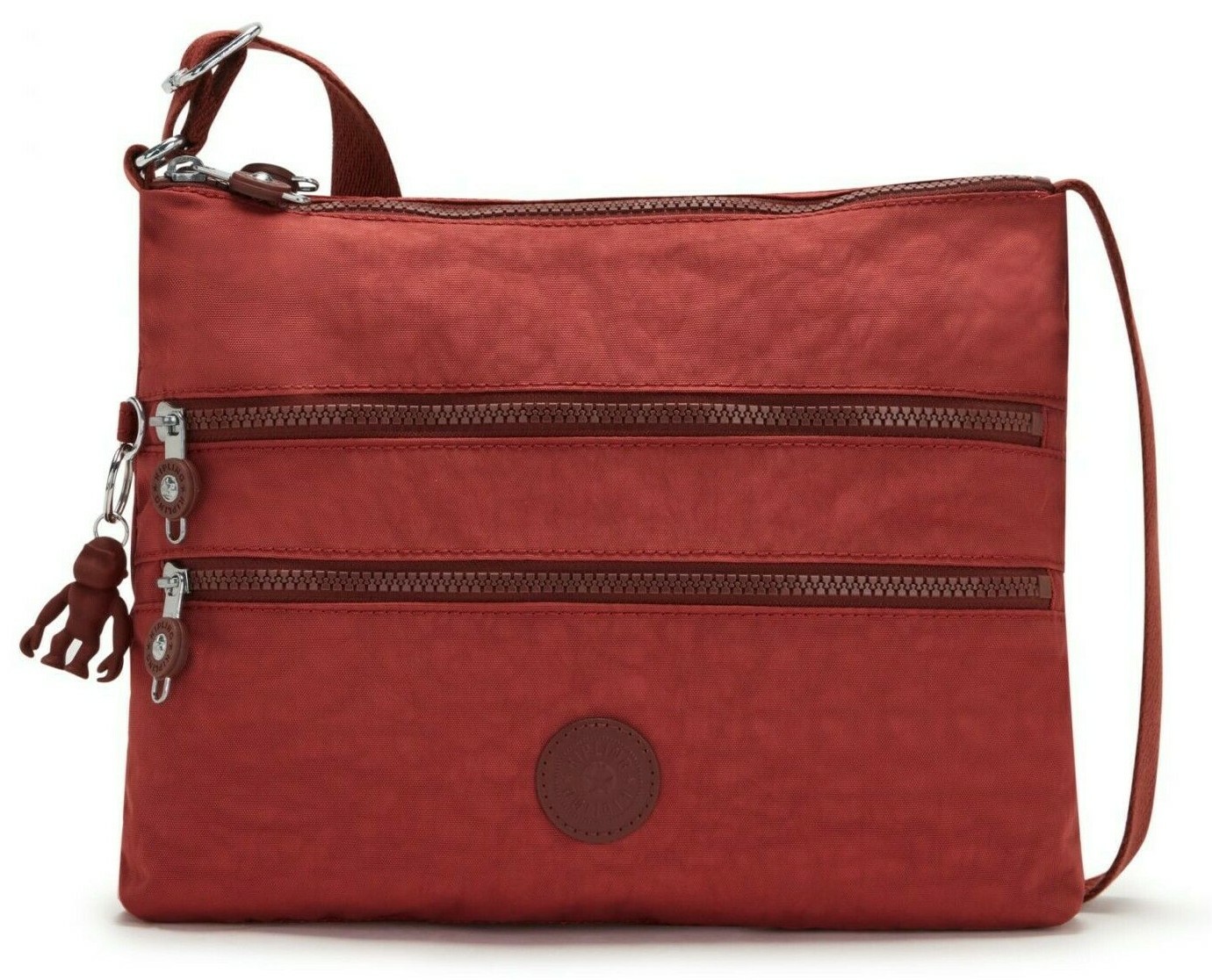 Kipling ALVAR Shoulder Bag Across Body - Dusty Carmine RRP £73