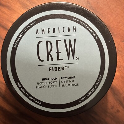 American Crew Fiber Hair Styling Agent 3oz High Hold Low Shine Matte Finish