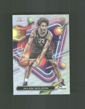 2023-24 Topps Cosmic Chrome Jalen Wilson Refractor Brooklyn Nets