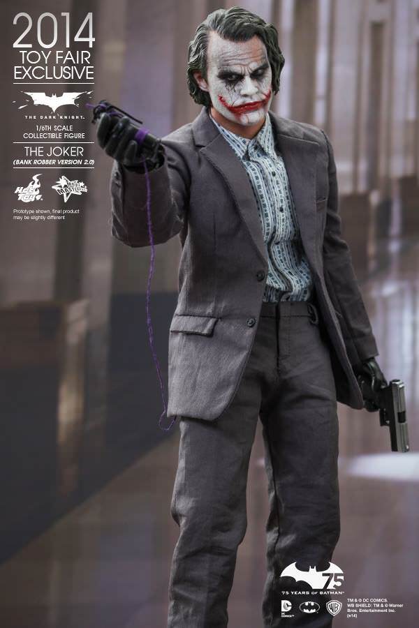 ホットトイズ ジョーカー 銀行強盗/2.0版 MMS249 Hot Toys MMS249 The Dark Knight The Joker 1/6 figure Bank Robber