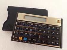 Vintage HP 12C Financial Calculator w/Original case Working