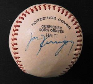 Joe Kerrigan + 1  Signed Autograph Baseball