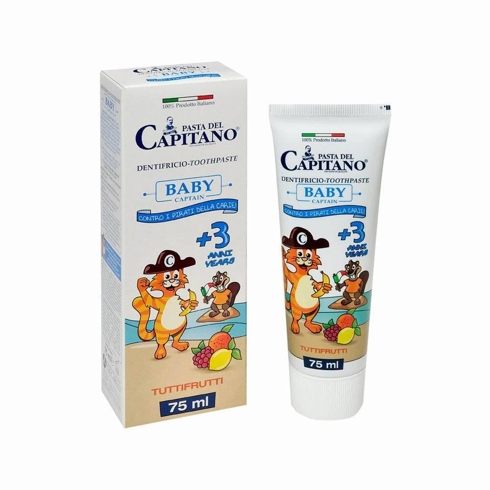 Pasta del Capitano Tuttifrutti Kinder Zahnpasta 75ml