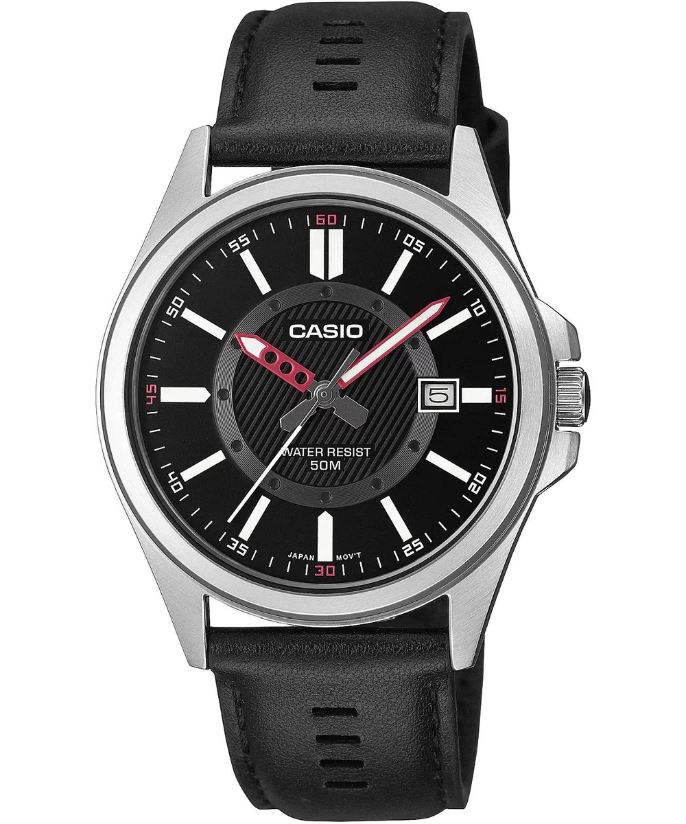 Casio Black Mens Analogue Watch Casio Collection MTP E700L 1EVEF