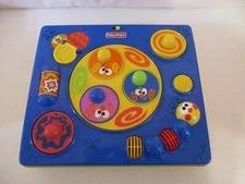 Fisher Price-Activity Center-2001-Wheels Spin-Music-Sounds