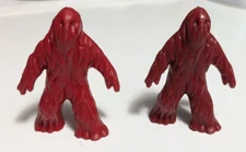 Lava Man 1980s Fires of Shandarr DFC Red Plastic Vintage Dragonriders Set #4