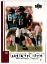 2001 Upper Deck UD Top Tier Mark Brunell No. 76 Jacksonville Jaguars