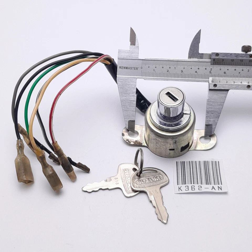 Interruptor de encendido principal puede adaptarse a Suzuki A100 AC100 AS100 B120 A50 AC50 AS50 NOS Foto 3 de 4