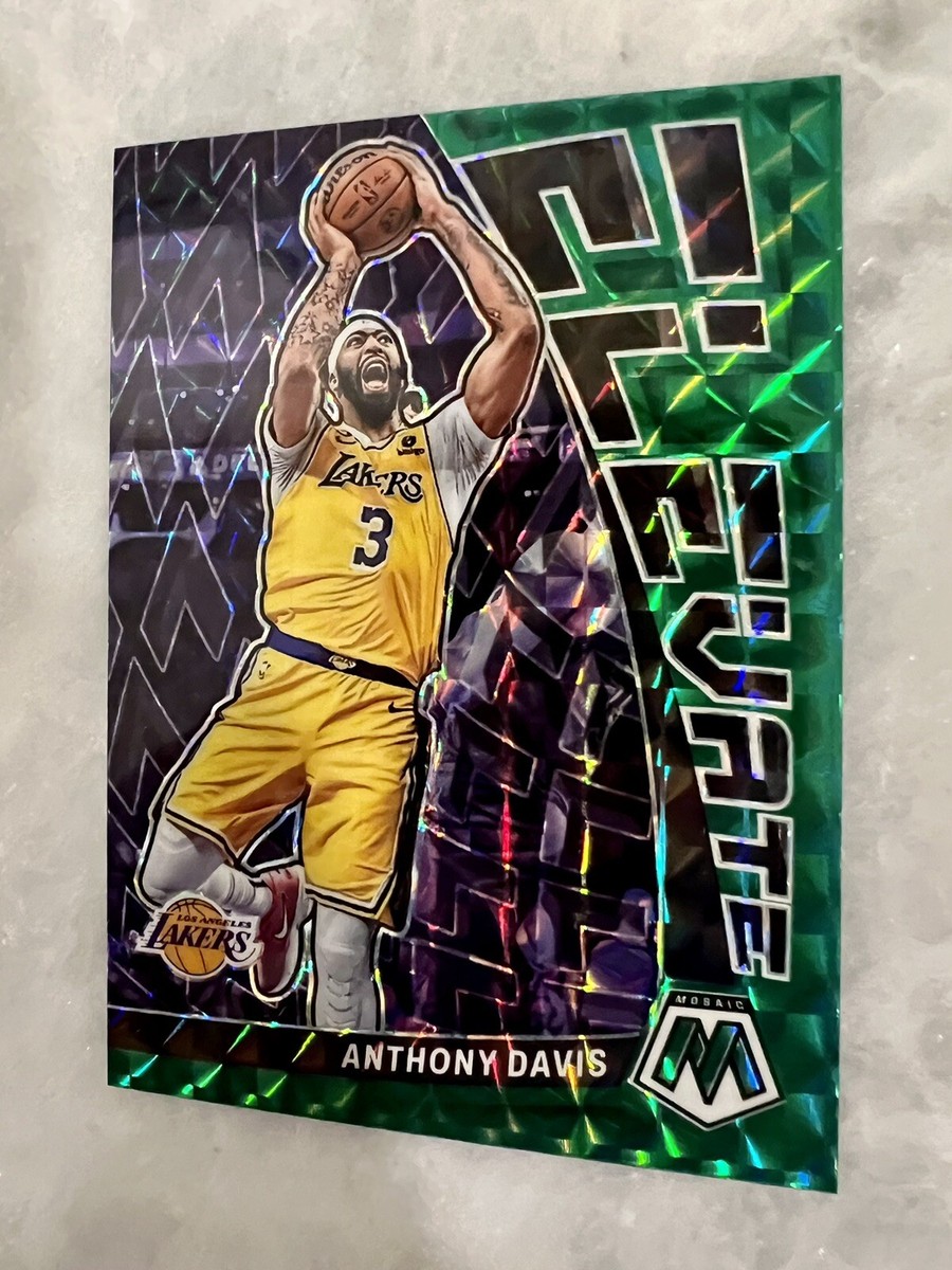 その他 2019 PANINI NBA ANTHONY DAVIS PSA10 2019/20 Panini Mosaic Anthony Davis Green Prizm Will to Win