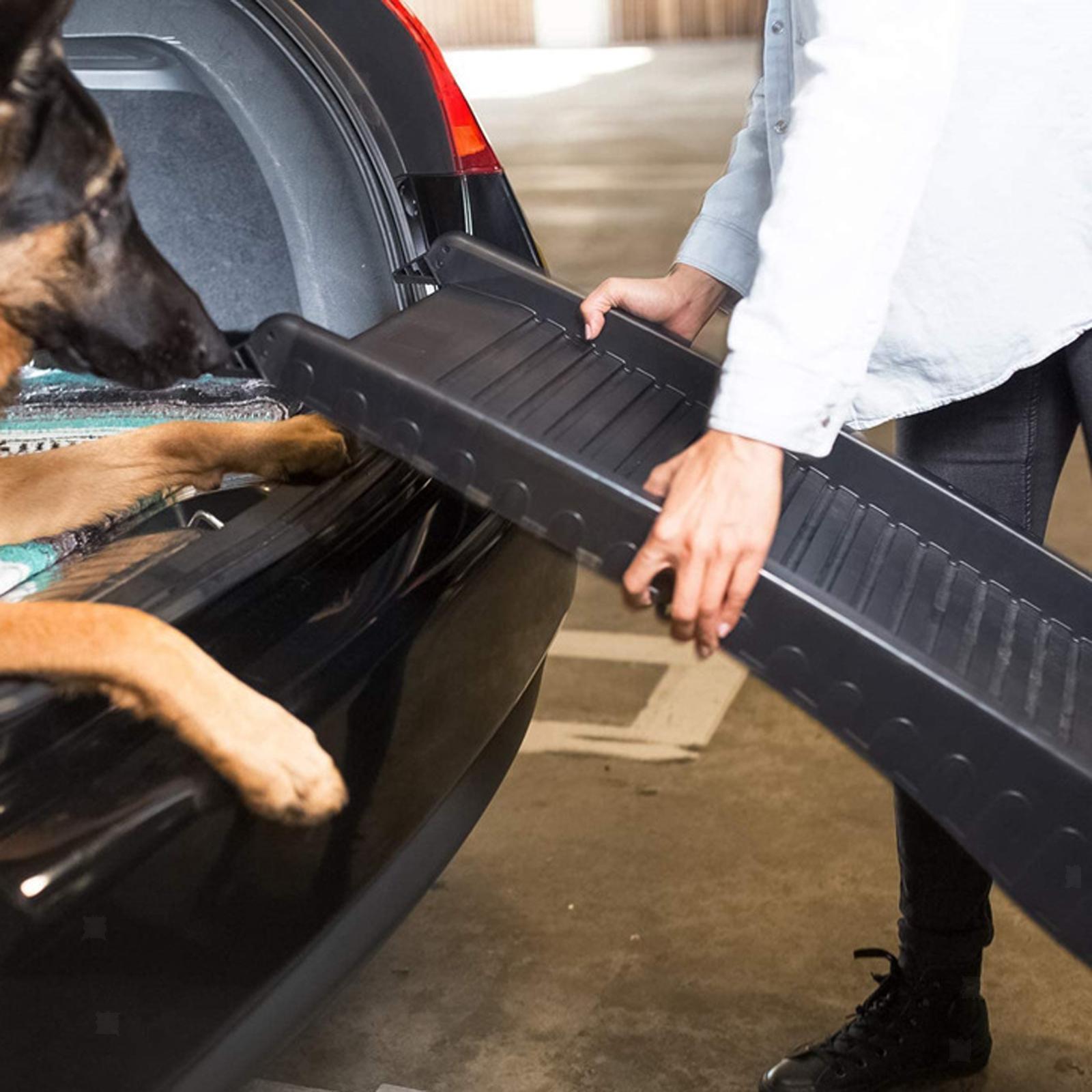 Dog Steps Pet Stairs Pet Ladder Non Slip Foldable Lightweight Portable