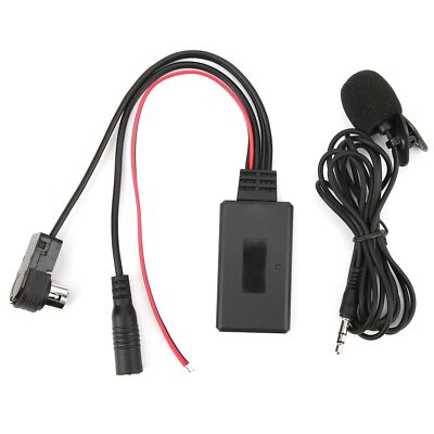 Bluetooth AUX Adapter for Car, Bluetooth 5.0 AUX Cable Adapter with Microphon...