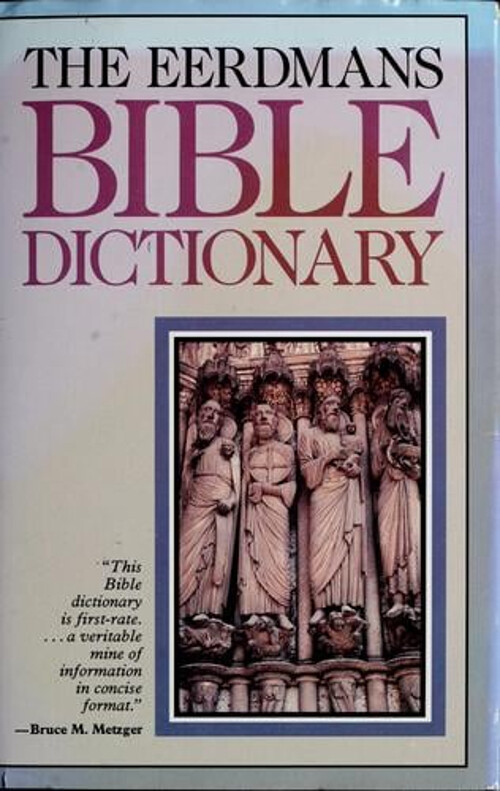 Eerdmans' Bible Dictionary Hardcover