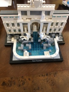 lego trevi fountain ebay